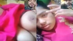 Cute indian Girl Showing Boobs Pussy