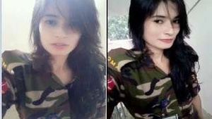 Exclusive Cute amateur Girl Showing Her Boobs Pussy Fingering on video call