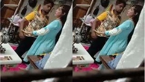 Lover Fucking in Trailer Shop