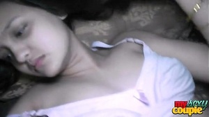 Sonia Bhabhi with Clean-Shaven Indian Pussy Fucking in Bed