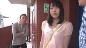 Young Japanese whore submissive fucked her lover