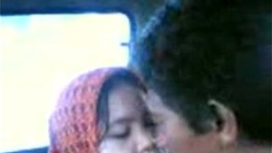 hijab sex in the car