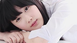 Some beautiful Japanese models nearby, reclined.