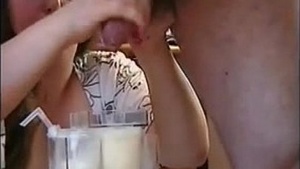 Ive never seen so much sperm in a cup before....