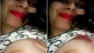 Horny Desi Bhabhi around with her Big Boob