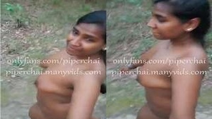 Sexy Girl Record Nude Selfie