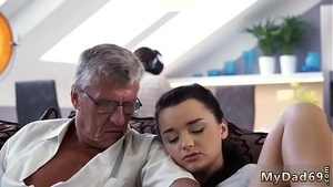 Grandpas fucking her friend