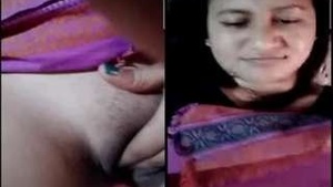 Assami Girl Showing pussy to Bf On Video Call