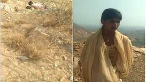 Desi Girl Caught By People while Outdoor With lover