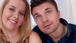 Take the cuckolded mom charging her Shush upstairs