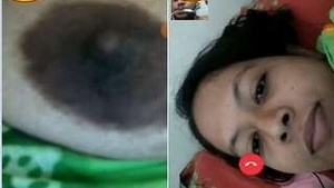 Cute Bangla Girl Showing Boobs and Pussy to Lover On Video Call