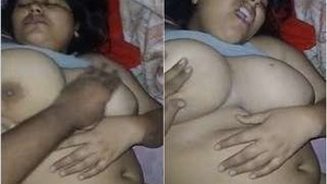 Sexy Bhabhi Boob Pressing and Fucking