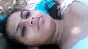 Beautiful girl oria has sex outdoors talking to odia