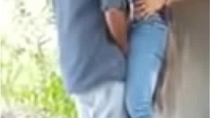 Delhi college couple fucking in the park