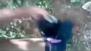 Indian college fuck in the woods