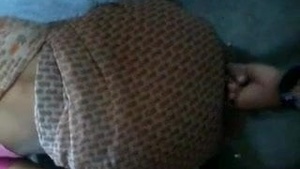 Fumbling with the maid here