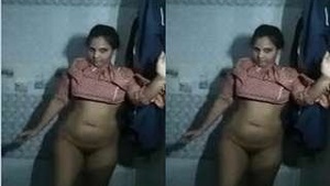 Horny Girl Record her Nude Video For Lover