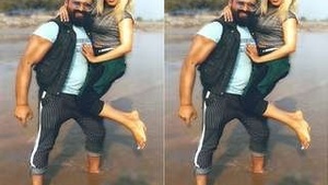 Hot Desi Cpl Boob Sucking and Blowjob