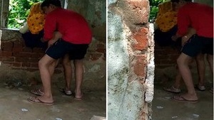 Exclusive Desi Randi Outdoor With Young Guy