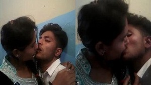 Cute Indian Lover Kissing