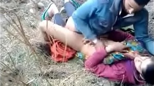 Muslim couple sex in the jungle