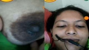 Cute Bangla Girl Showing Boobs and Pussy to Lover On Video Call