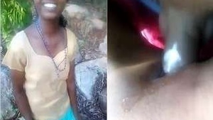 Desi Village Lover Outdoor Fucking and BF Cum On her Pussy