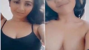 CUte Girl Showing Boobs