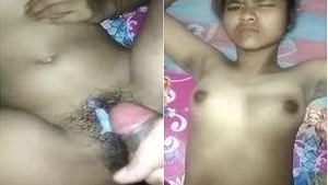 Cute Desi indian Girl gets Fucked and Lover Cum On Her Body