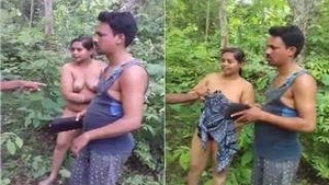 Odia Cheating Wife Outdoor Romance Caught By Village People