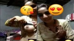 Cute Girl Showing Boobs