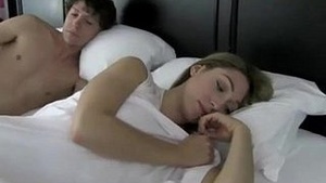 Gorgeous fascias fuck stepparents irrevocably in bed