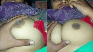 Desi Bhabhi Boobs pressing and Fucking
