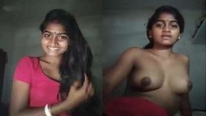 Horny Desi Bhabhi Showing Boobs Pussy
