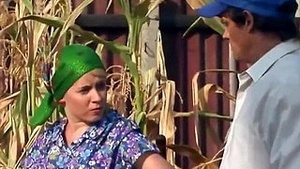 Russian beauties on the dramatic farm