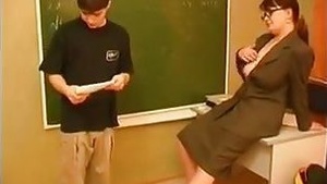 A mature teacher plus a young man