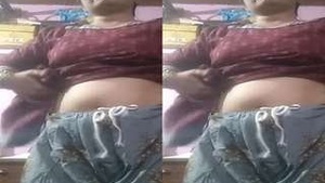 Desi Bhabhi Showing Her Big Boos To Lover On Video Call