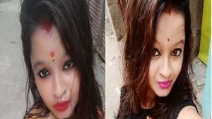 Cheating Desi Bhabi Darshika Blowjob and Fucked Doggy Style