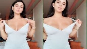 Cute Girl Showing Her Boobs