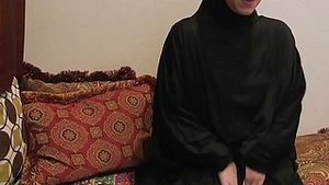 Unadulterated boyhood beside hijabs allude heavy black cock