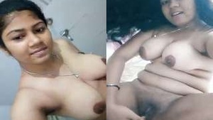 Cute indian Girl Fingering