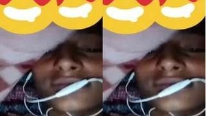 Cute Girl Showing Boobs and Fingerring