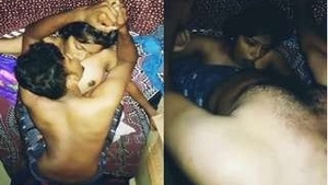 Desi CLg Lover Romance and Gf Sucking Lover Dick