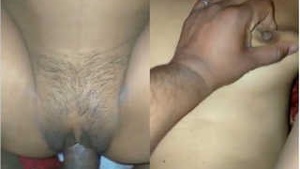 Desi Wife boobs Pressing and Fucked