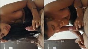Hot Look Telugu Girl gives Blowjob