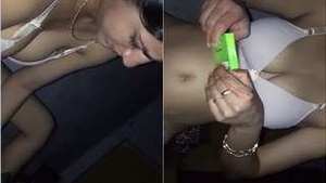 Sexy Bhabhi Putting Condom And Ridding Customer Dick