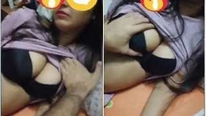 Exclusive Sexy indian Girl Brest Pressing By Lover