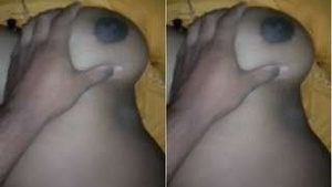 Desi Bhabhi boobs Pressing and Fucking