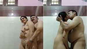 Couple Romance and Shower Fucking