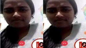 Desi indian Girl Showing Her Boobs on Video Call